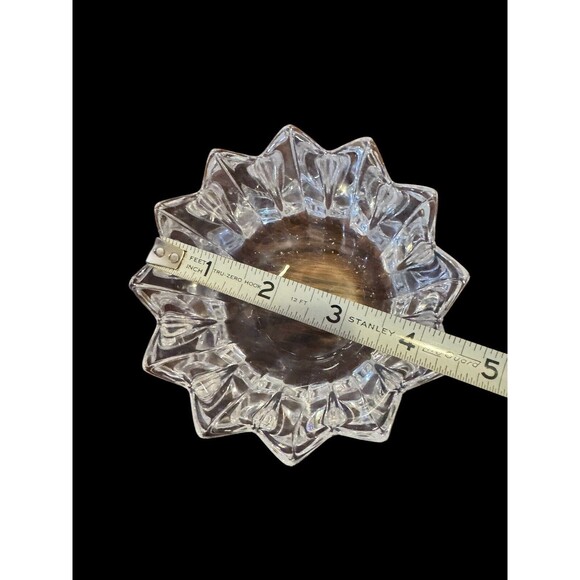 3 Signed ORREFORS Crystal Tulip Bowls - Picture 8 of 9